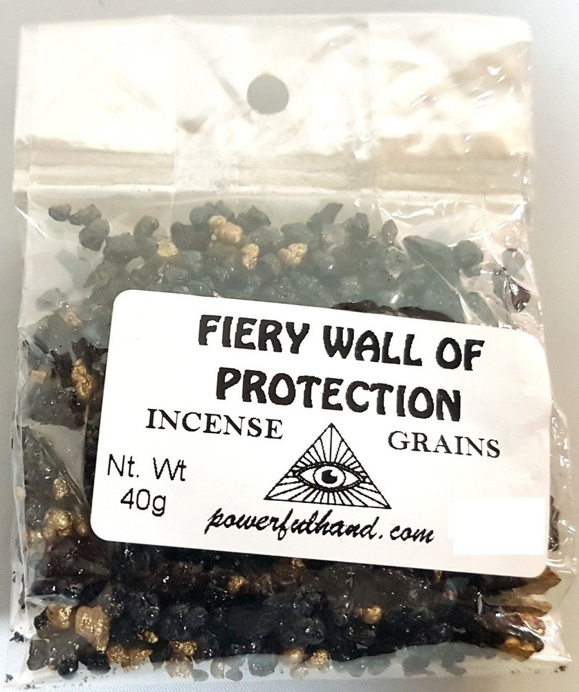 Fiery Wall of Protection Incense Grains UK
