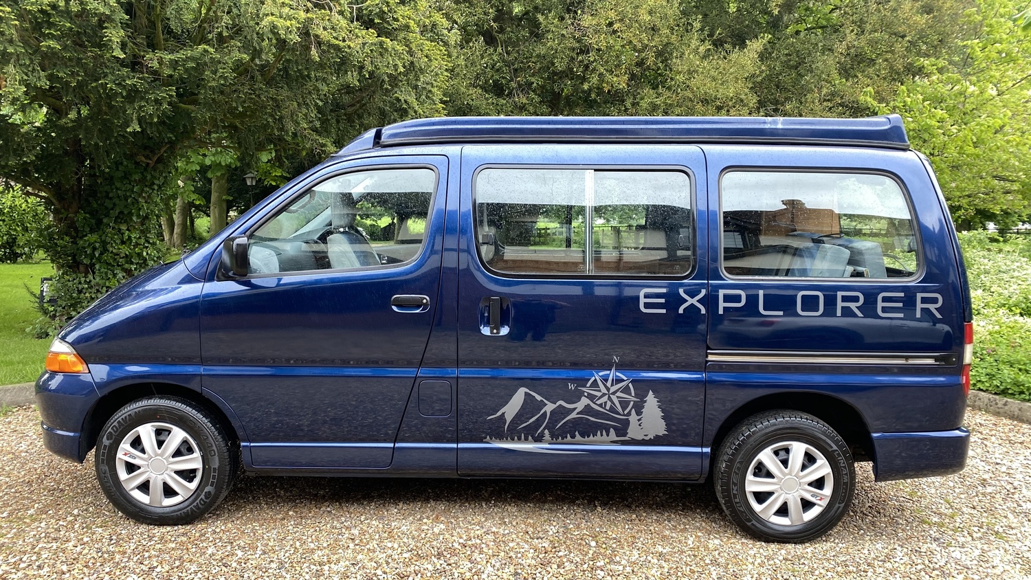 2005(55)reg Toyota Hiace D4D Camper Van 4 Berth 86127 miles 2.5TD ...