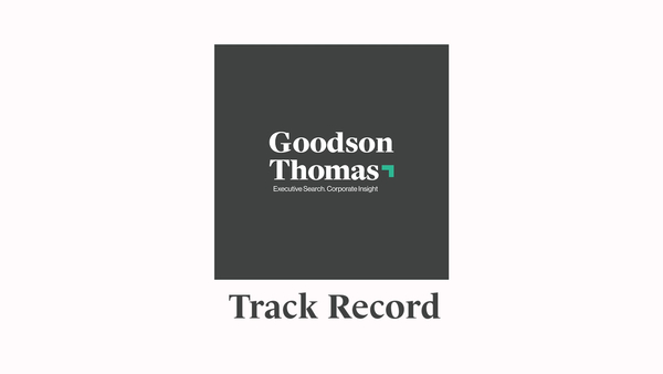 Goodson Thomas: Track Record