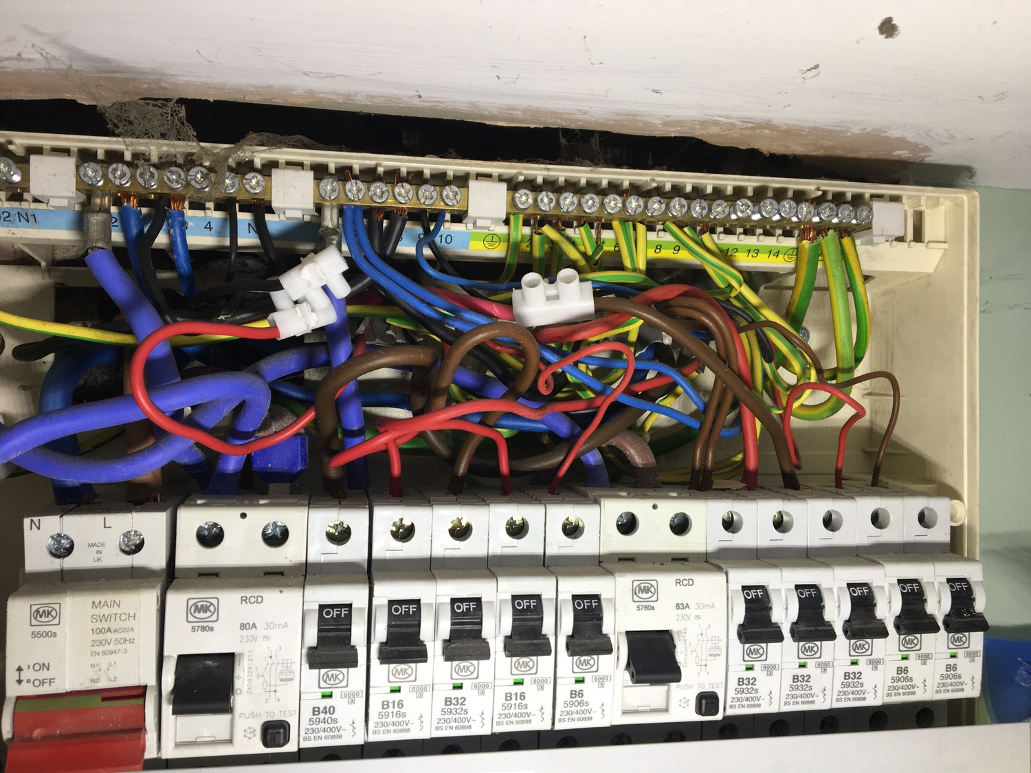 Distribution board upgrades Brigstock Electrical Services