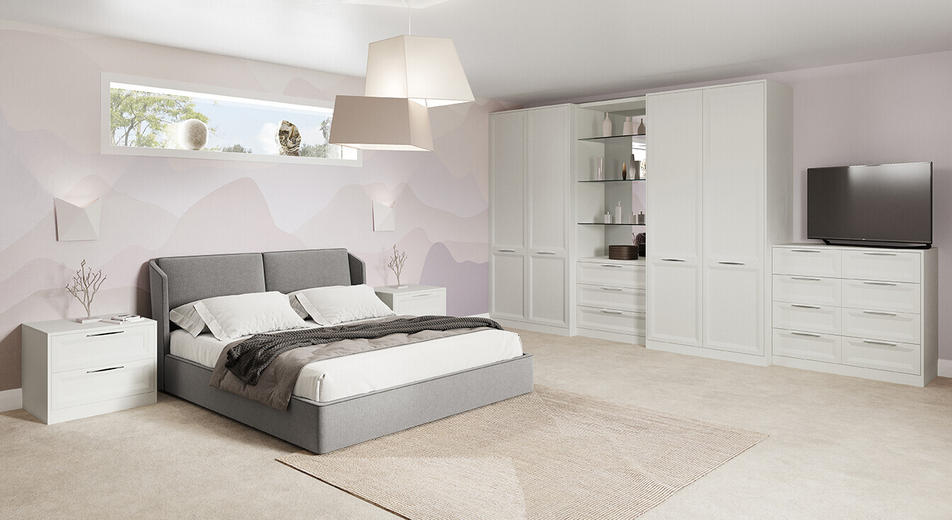 Crown Imperial Fitted Bedroom Wardrobes M & M INTERIORS Kitchens