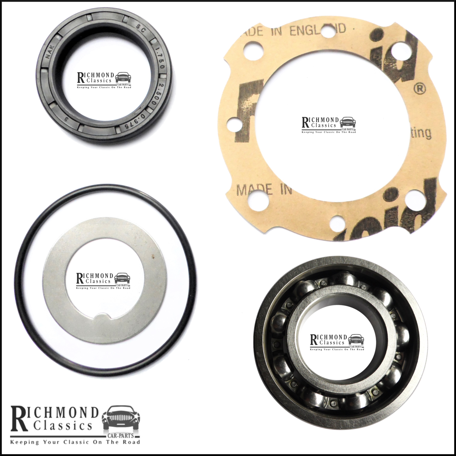 MG Midget Rear Wheel Bearing Kit GHK1143 Richmond Classics Car Parts