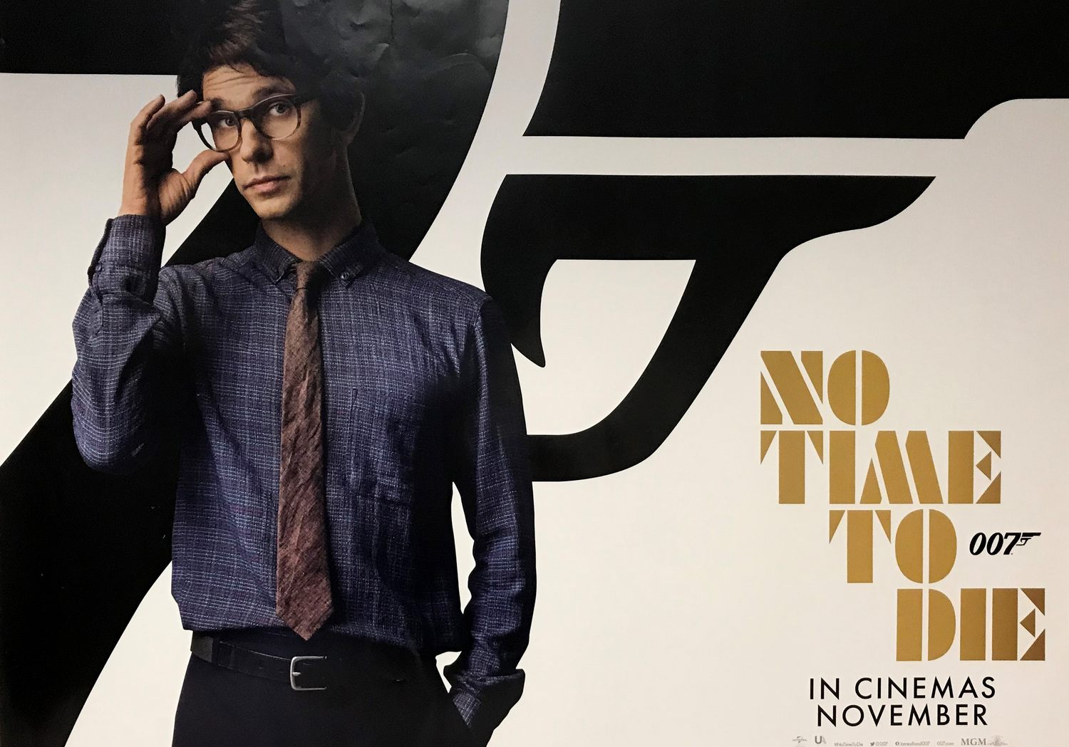 James Bond Q No Time To Die Movie Poster BHPCollectibles