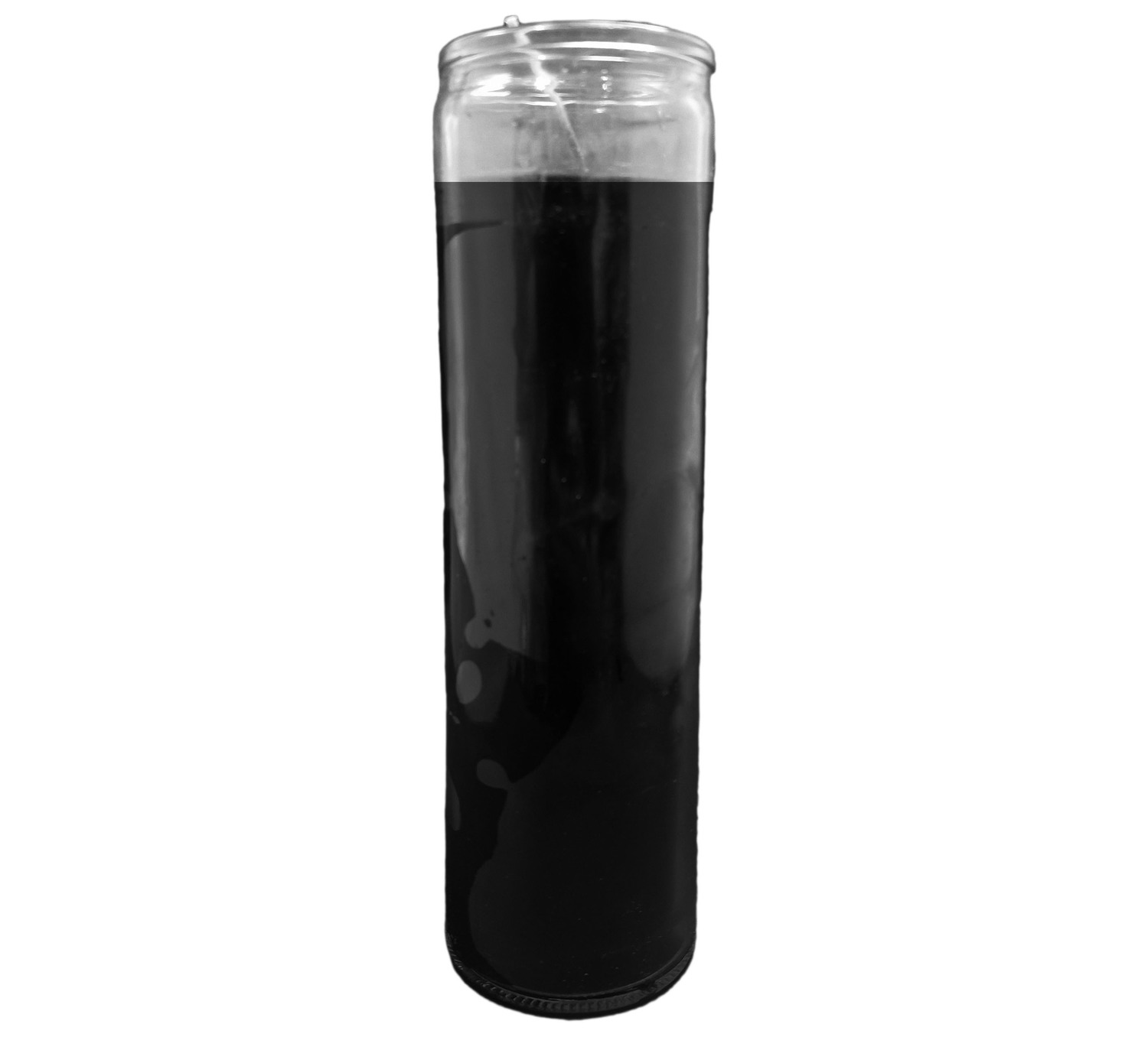 Black Glass Candle UK