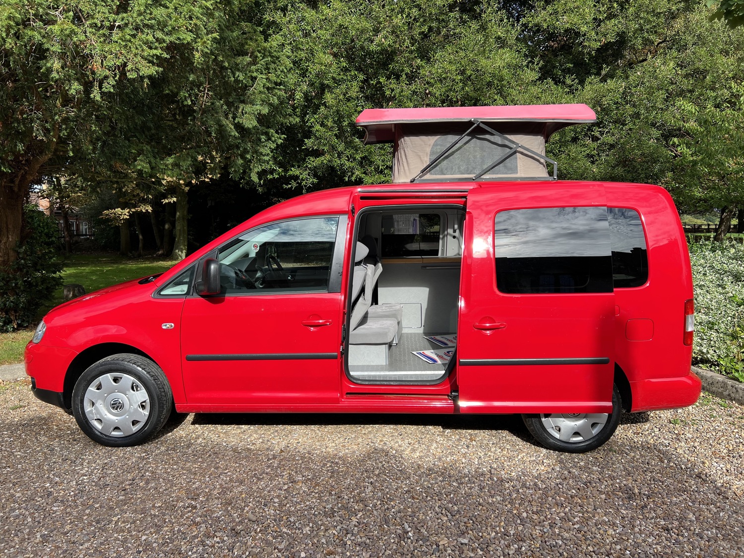 2009 Wellhouse Camper Van VW Caddy Maxi Life 1.9 TDi ONLY 51745 MILES