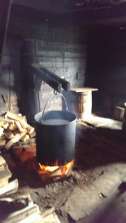 Moonshine in the mountains