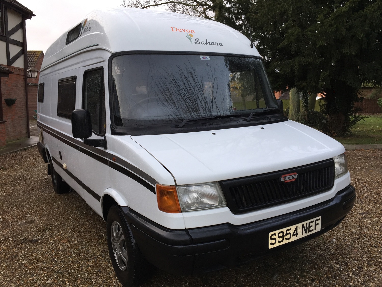 Devon Sahara 4 Berth Camper Van 1998 LDV Convoy 400 Dragonville